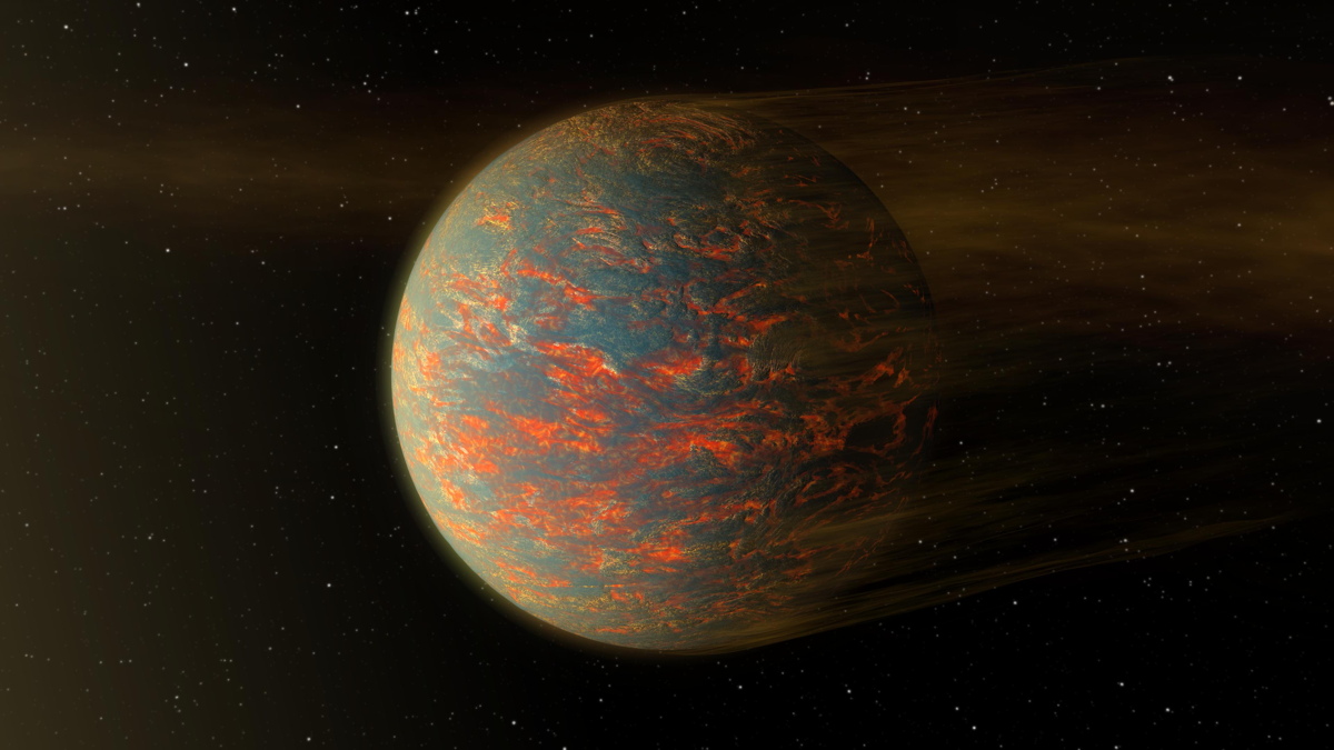 Weird, Oozing Super-Earth Planet Has Hot Nights, Even Hotter Days
